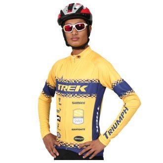 FireFox Full Sleeve Cycling Jersey – Yellow