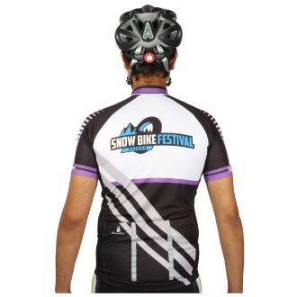 Men's Short Sleeve Cycling Jersey | Breathable Full Zip Cyclist Top - Bike Shirt