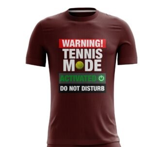 Tennis Team Round neck T-shirt