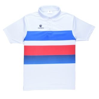 Polyester Printed Polo neck Tennis Jersey