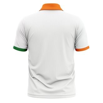 India Tri-Color Customized Polo Neck Men’s T-shirts