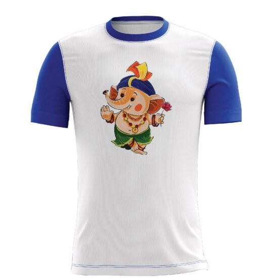 Ganpati Bapa Design Casual T-shirt