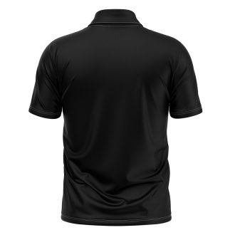 Independence Day Polo Casual Black Tshirt