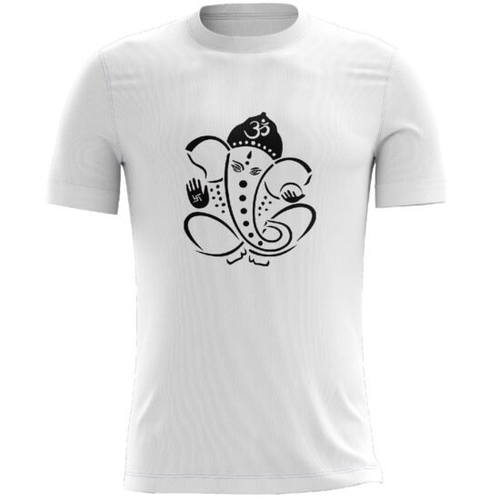 Ganesha's Sibling White Casual T-shirt