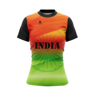 Indian Flag T-shirt For Girls