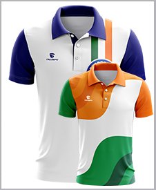 Polo Neck Casual T-shirt