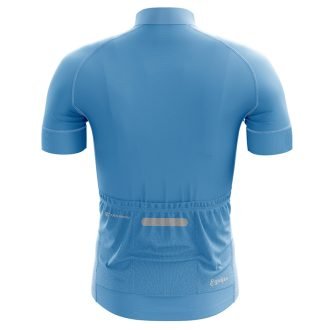 Men's Polyester Drifit Cycling Jersey SKY Blue