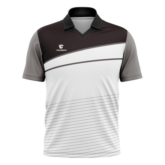 White Cricket Sports Jersey | Men's Custom Sportswear